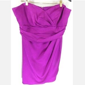 Lela Rose Bridesmaid Strapless Dress